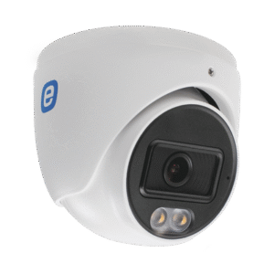 Turret IP 5MP / 24/7 Color Image / Advanced videoanalytics / POE / White Light 98ft (30m)